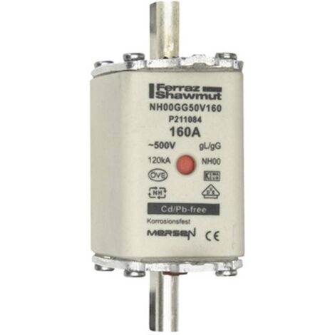 Mersen 1B769.000000 Fusible NH Taille du fusible = 00 160 A 500 V 1 pc(s) S559701