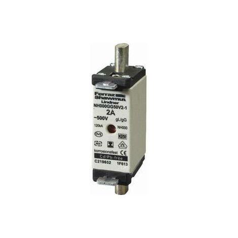 Mersen 1F637.000000 Fusible NH Taille du fusible = 000 20 A 500 V 1 pc(s) S559551