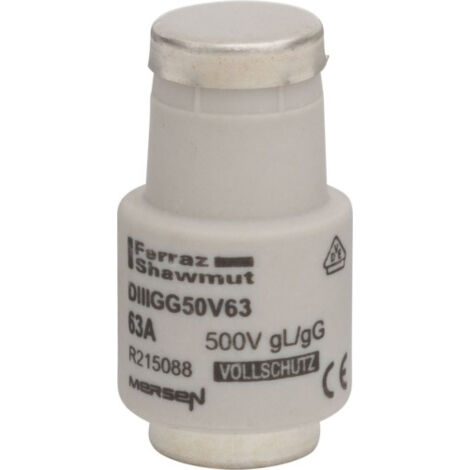 Mersen D-Sicherungseinsatz DIIIGG50V63
