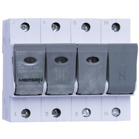 Mersen D02LASTTRENNS. 63A 3+N.LINOCUR (05863.063100    O.SI)