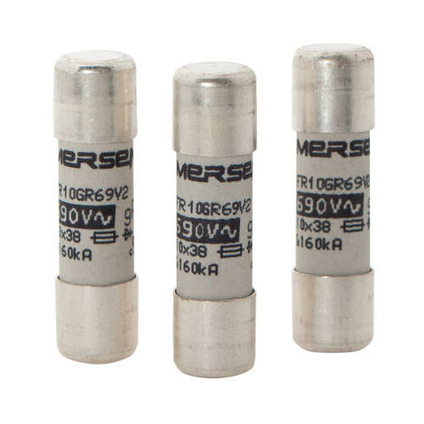 Mersen Fusibili a ghiera 22x58 aM da 500 a 690 V CA 25AELTFR22AM69V25P