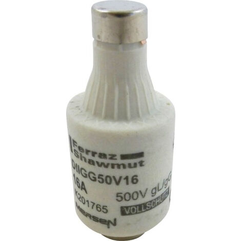 MERSEN FUSIBLE D DIIGG50V16 D II 16 A GRIS D FUSIBLE D 408650000067 K201765
