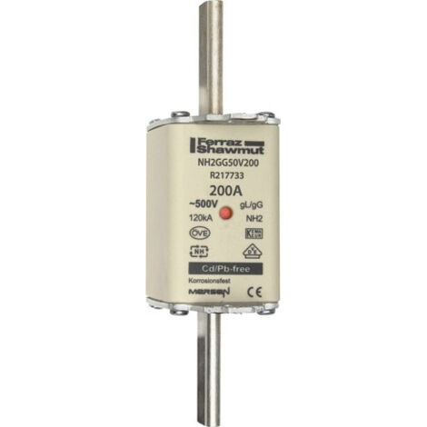 Mersen NH-Sicherungseinsatz SF Gr.2 gG 200A/500V KM NH2GG50V200