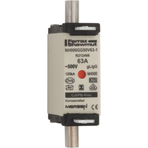Mersen NH-Sicherungseinsatz SG NH000GG50V63-1
