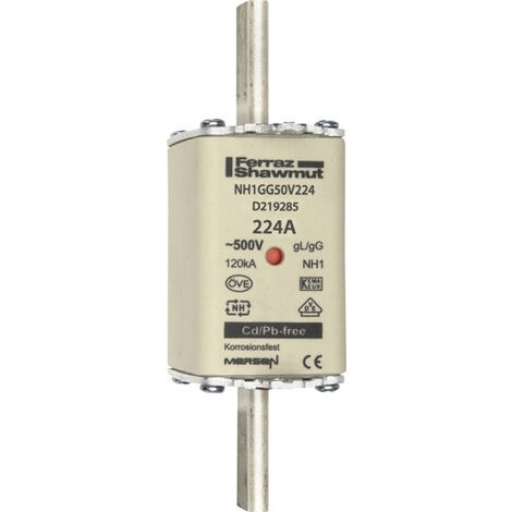 MERSEN NH1 224A GG 500VNH-SICHERUNG SF D219285