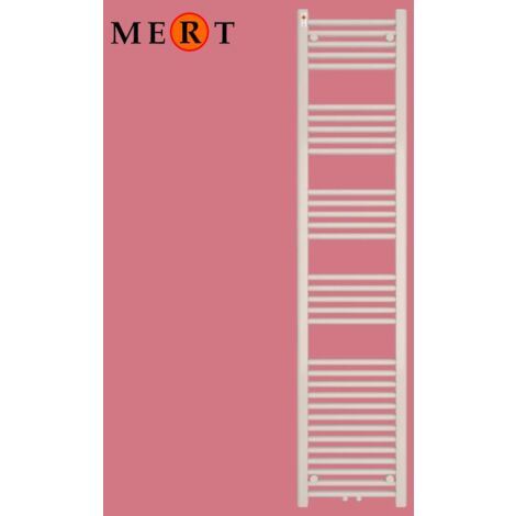 MERT Badheizkörper ROYAL, 40 x 180cm, weiss, gerade, 3 Betriebsarten möglich