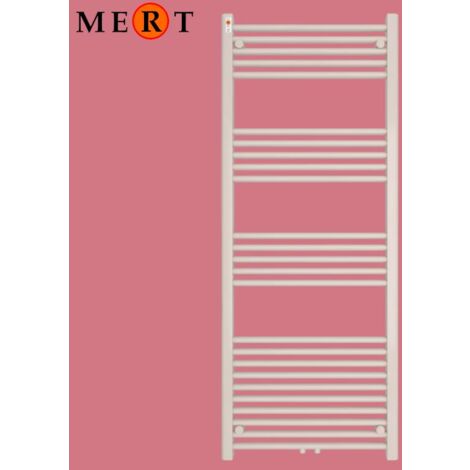 MERT Badheizkörper ROYAL, 60 x 160cm, weiss, gerade, 3 Betriebsarten möglich