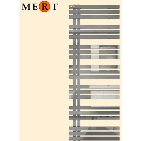 MERT Design Badheizkörper "ELEN" 50 x 80 cm, chrom, rechts-/linksbündig