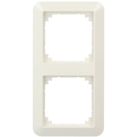 MERTEN 389219 MARCO 1 M 2 DADOS BLANCO BRILLO PAQUETE DE 10