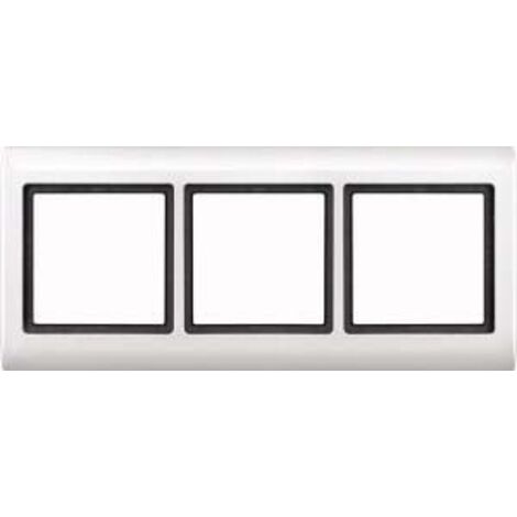 MERTEN 400319 PLACCA AQUADESIGN, 3 POSIZIONI, BIANCO