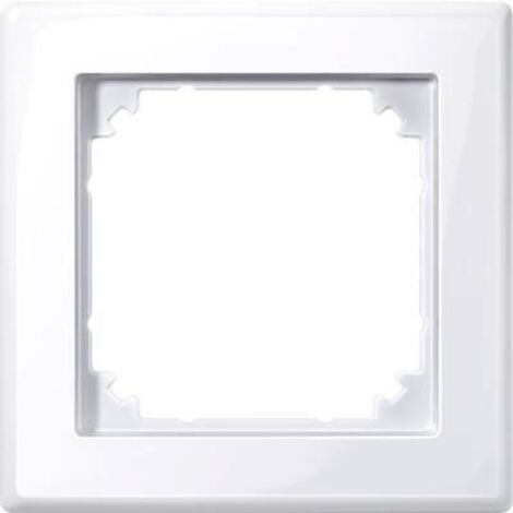MERTEN 478125 PLAQUES DE FINITION M-SMART, 1 POSTE, ANTIMICROBIEN BRILLANT