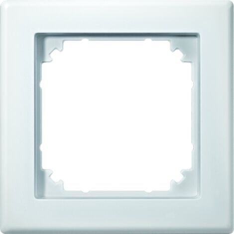 Merten 484119 Cornice, 1 piega, bianco polare, 1x M-SMART-Rahmen