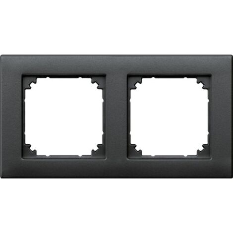MERTEN 486214 M-PLAN CADRE DE FINITION DOUBLE ANTHRACITE
