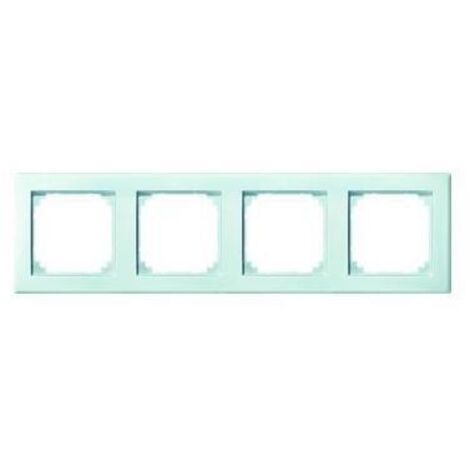 Merten Abdeckrahmen 4-fach M-Smart polarweiß matt 484419