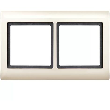 Merten AQUADESIGN-Rahmen, 2fach, weiß 400244