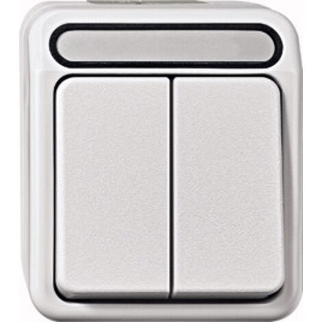 MERTEN AQUASTAR SWITCH S RIE, UNIPOLARE, BIANCO POLARE, MEG3115 8019
