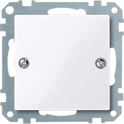 Merten Blindabdeckung 461825 aktivweiss glaenzend System M