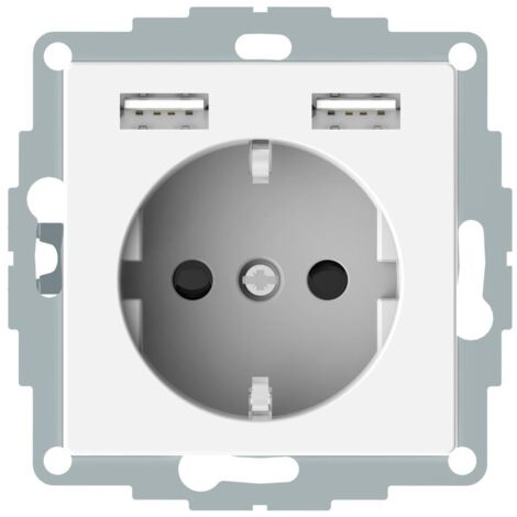 Merten  Einsatz  System M Polarweiß MEG2366-0319 1 St.