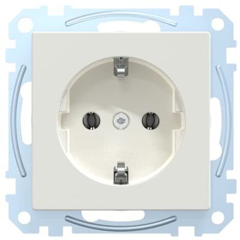 Merten Frutto Presa schuko System M, 1-M, M-Smart, M-Plan, M-Creativ bianco polare lucido MEG2301-0319 1 pz.