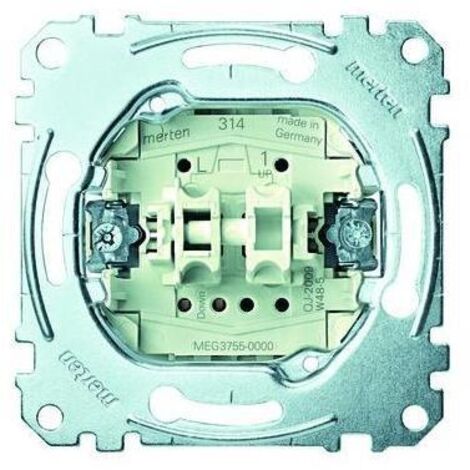 Merten Jalousietaster -Einsatz IP20 1p MEG3755-0000