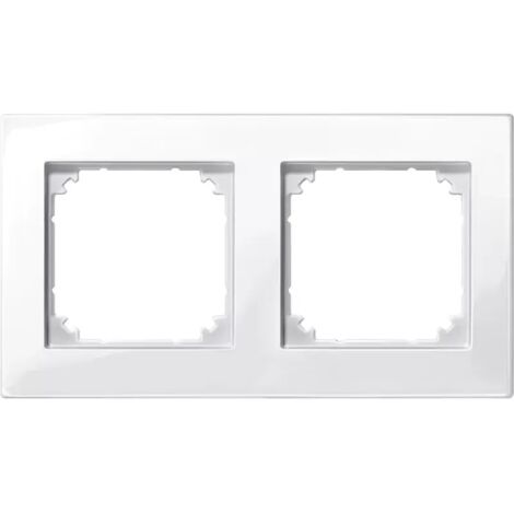 Merten M-PLAN-Rahmen 2f. pws/gl 515219