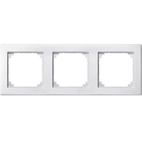 Merten M-SMART-Rahmen, 3fach, polarweiß 462319