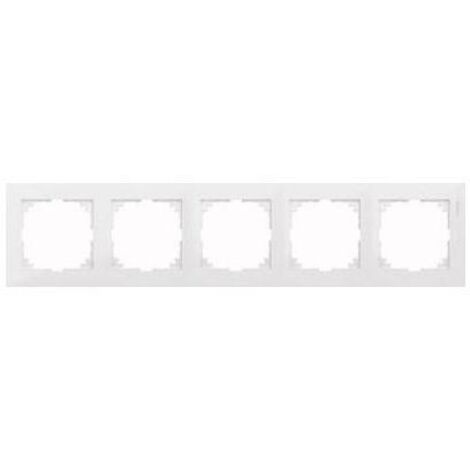 MERTEN MEG4040 STRUTTURA 5 SCOMPARTI, COLORE: BIANCO, MEG4050-3625 MEG4050-3625