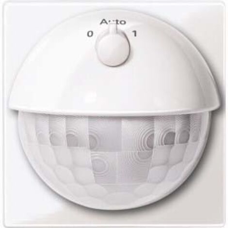 MERTEN MEG5711-0319 DETECTOR DE MOVIMIENTO ARGUS 180 CON INTERRUPTOR, BLANCO BRILLO, SISTEMA M