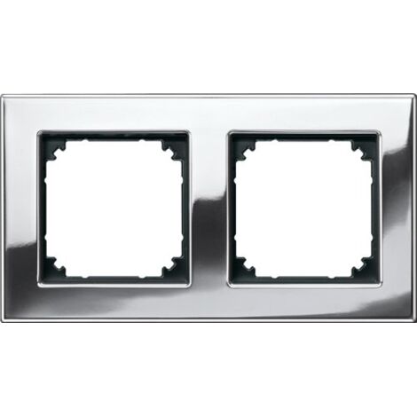 Merten Metallrahmen 2f.chrom 475239