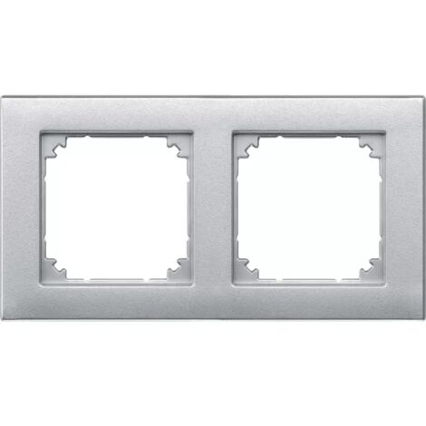 Merten Rahmen 2f.alu bündiger Einbau 488260