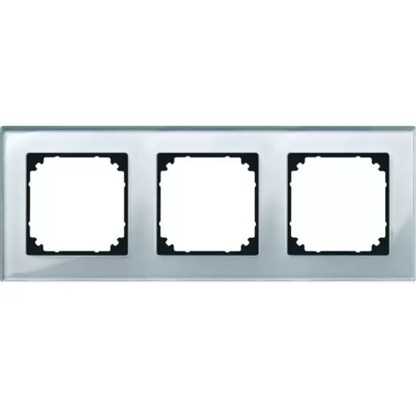 Merten Rahmen 3-fach diamsi glänzend glas für GEB-K M-PLAN 489360