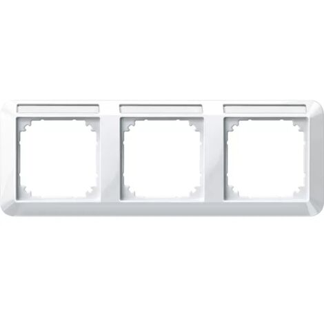 Merten Rahmen 3f.pws/gl Beschriftungsträger 387319