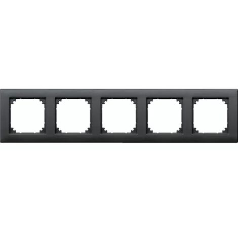 Merten Rahmen 486514 5fach anthrazit M-PLAN