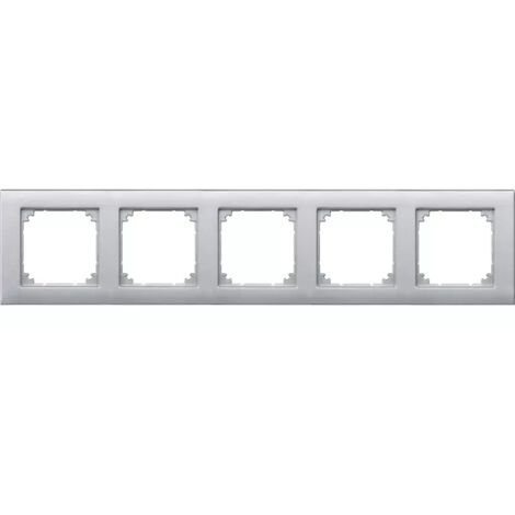 Merten Rahmen 5f.alu 486560