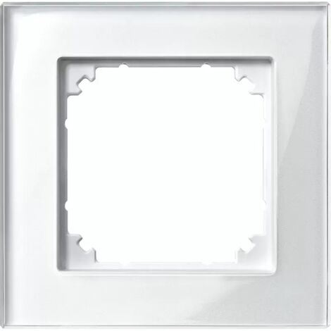 Merten Rahmen Glas 1f.bril/ws 489119