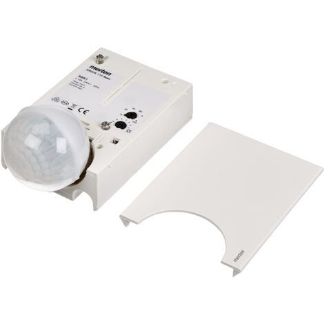 Merten, Rilevatore di Movimento per Esterni Argus 110 Basic, Colore: Bianco Polare - 1473124