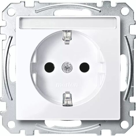 Merten SCHUKO-Steckdose MEG2302-0325 aktivweiss glaenzend