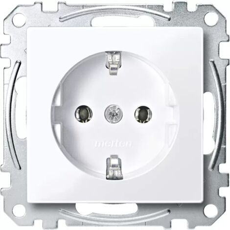 Merten SCHUKO-Steckdose MEG2401-0325 aktivweiss glaenzend