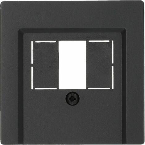Merten TAE-Abdeckung System M, anthrazit, 297914 Merten