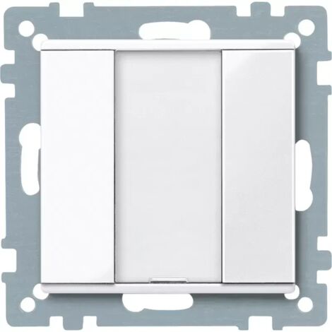 Merten Taster 617125 1fach aktivweiss glaenzend System