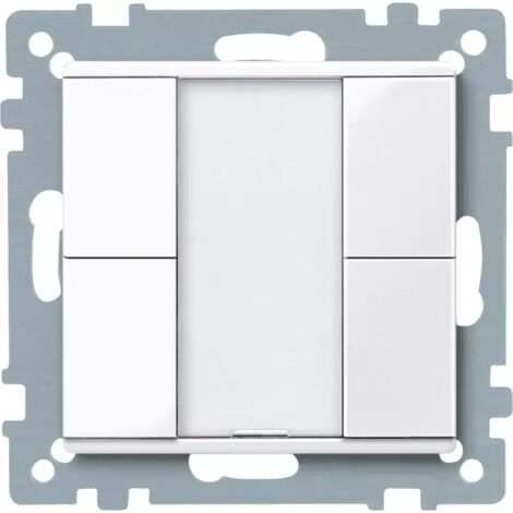 Merten Taster 617225 2fach aktivweiss glaenzend System