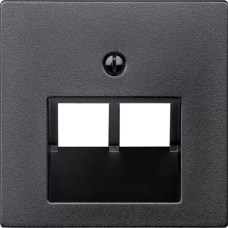 Merten Zentralplatte 298014 anthrazit SYSTEM M