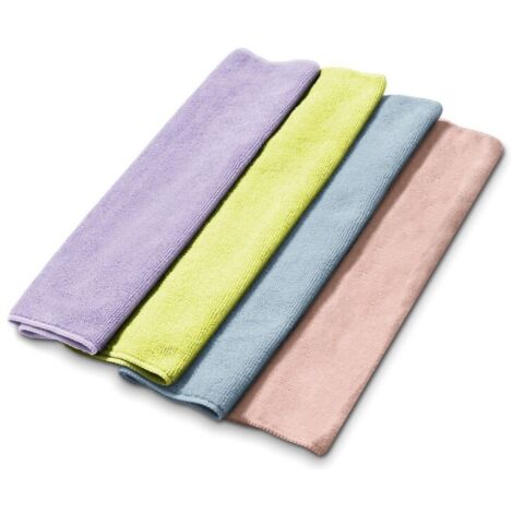 MERY - Chiffon microfibre multi-usages x4 pièces 38x36cm