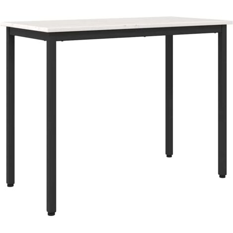 Mesa 100 x 50 x 77 cm Madera Ingenierizada y Acero
