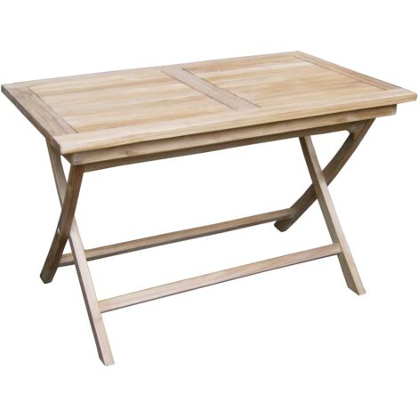 Mesa 120x70 cm en madera de teca - Orta