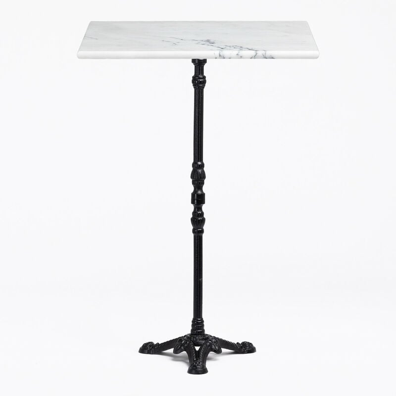 

Sklum - Mesa Alta de Bar en Mármol Lupin Slim Design Blanco