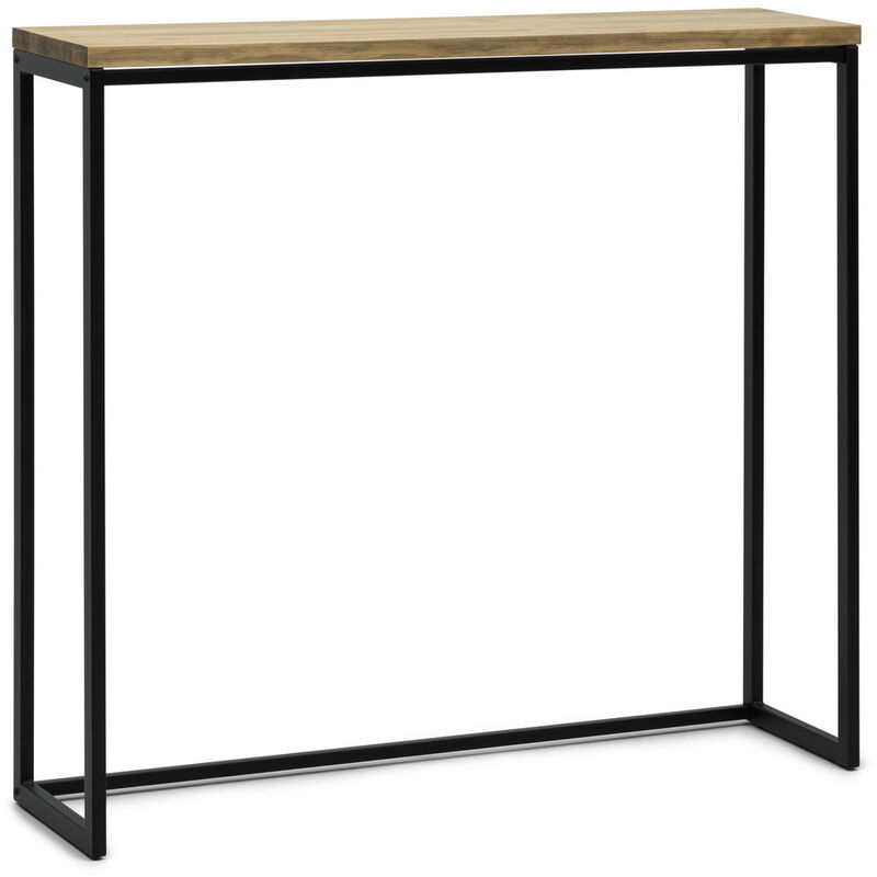 

Mesa alta estrecha iCub Big Wood – 30x120x110 – 30mm. Negro.