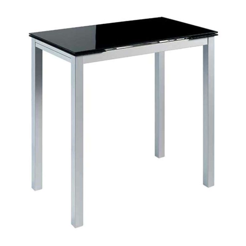 

Mesa alta extensible Sintra 100/140cm(largo) x 60cm (fondo) x 95cm (alto) Color Negro