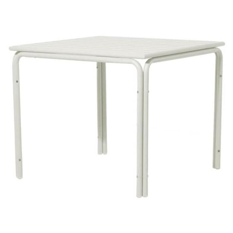 

MESA ALUMINIO ALEGRIA BLANCA 70x70 CM