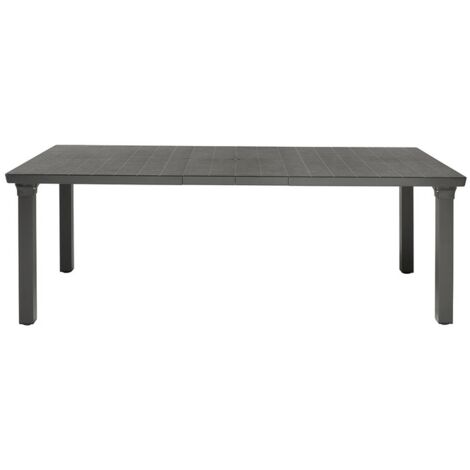 Mesa antracita para 3 170/195/220x100xh.75